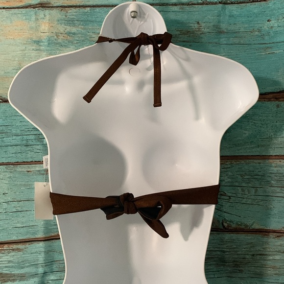 Pilyq PQ | Sz D reversible halter top - new with tags - Picture 3 of 3